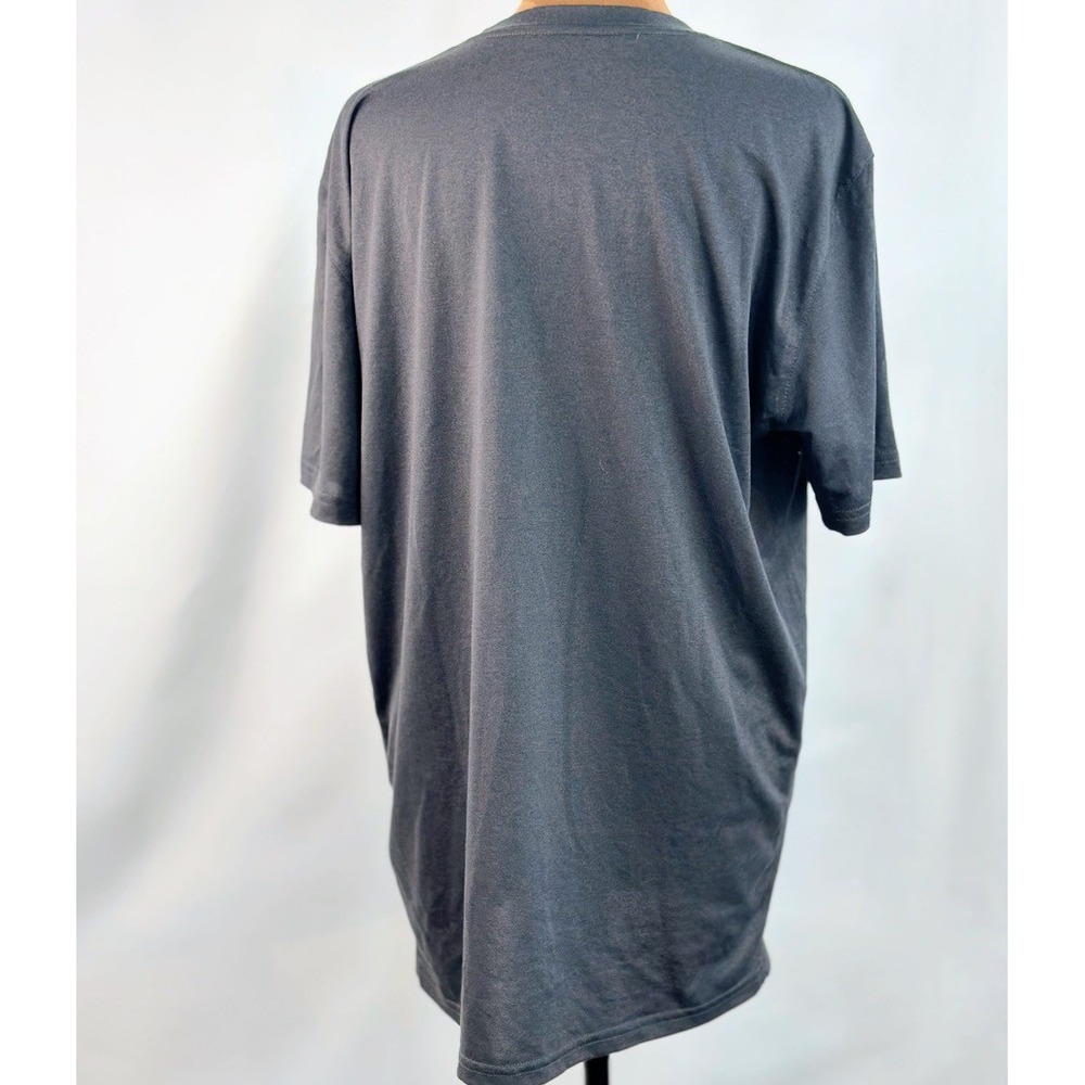 Nike Dri-FIT Pierce College Mens Large T-Shirt Gray Heathered Graphic Tee L - Picture 2 of 5